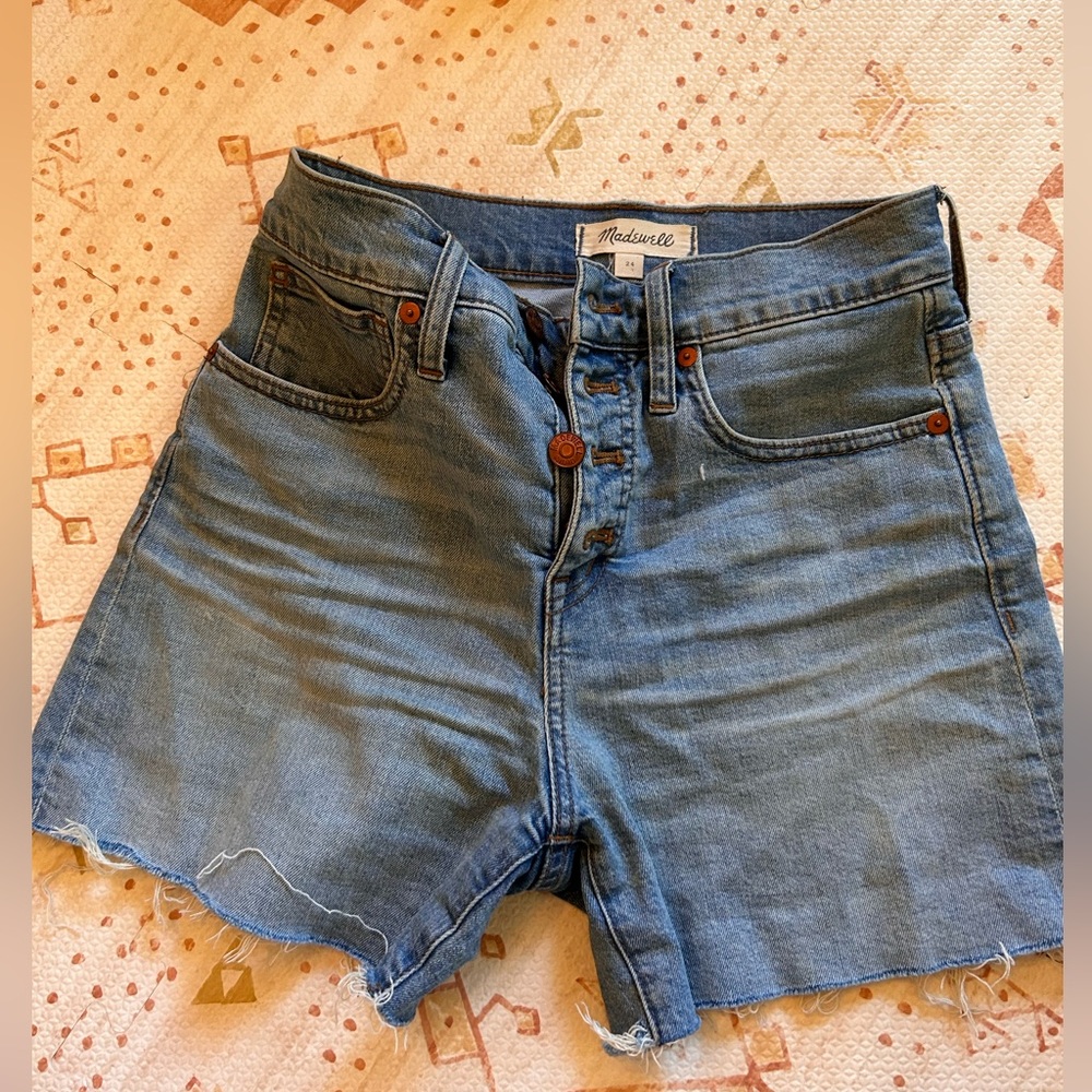 Madewell denim shorts